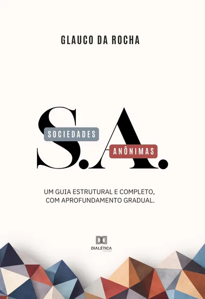 Capa do livro Sociedades Anônimas, de Glauco da Rocha